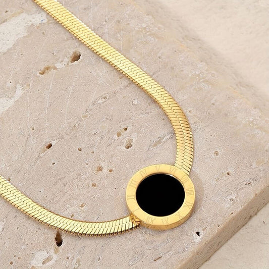 Roman Snake Necklace
